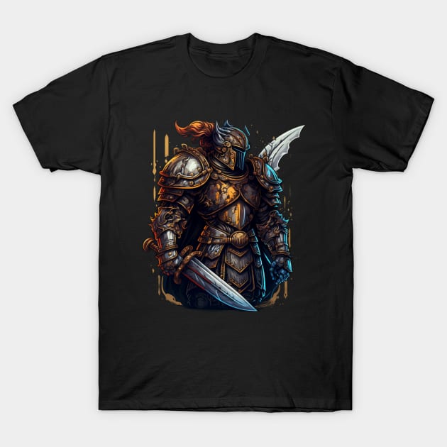 The Colossus Warrior T-Shirt by Abili-Tees